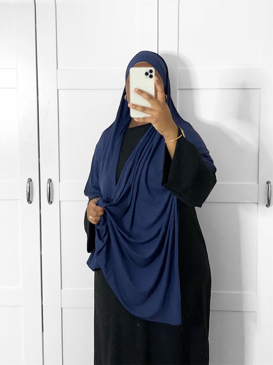 Jersey coton modal - Royal blue